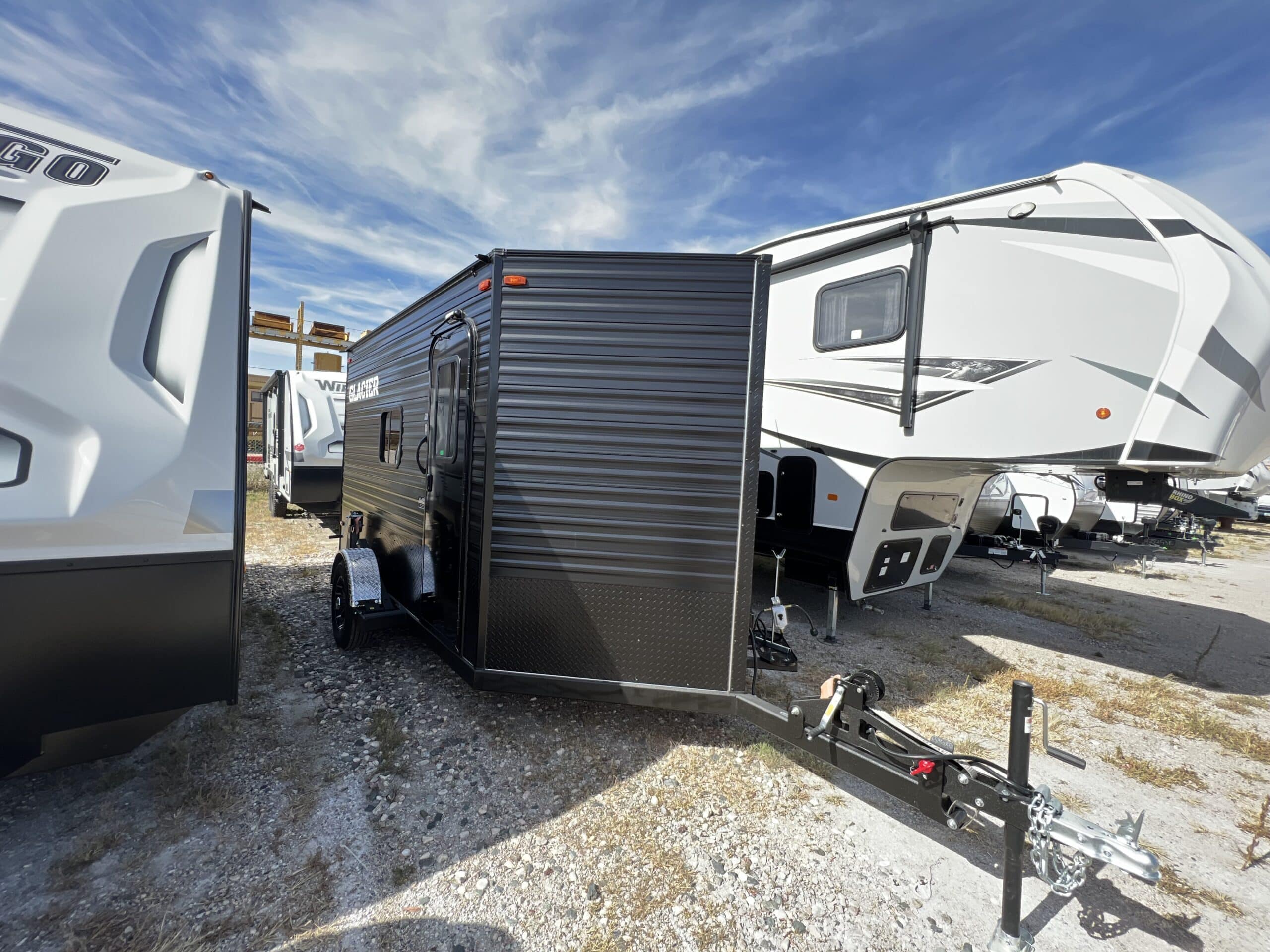 New RV trailer homes can double as ice fishing houses - Grand