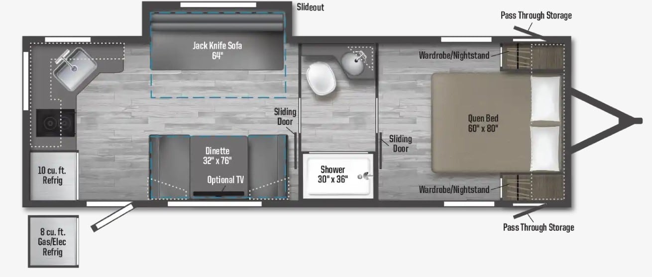 New 2024 Winnebago Winnebago M Series 2326RK at Adventure RV Center