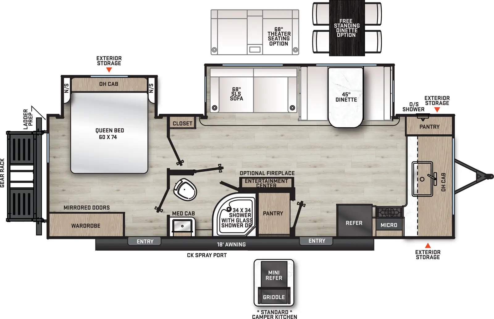 2025 Coachmen Catalina Legacy 263FKDSL