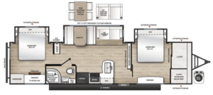 2027 Coachmen Catalina Legacy 343BHTS-2Q